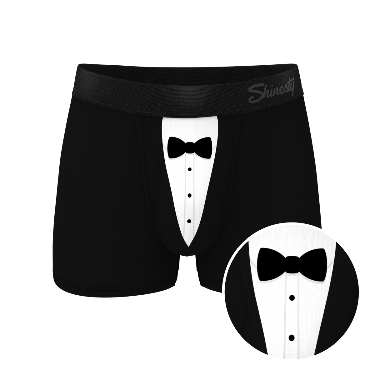 TEEK - The 009 | Black Tuxedo Ball Hammock® Pouch Trunks Underwear UNDERWEAR TEEK SH