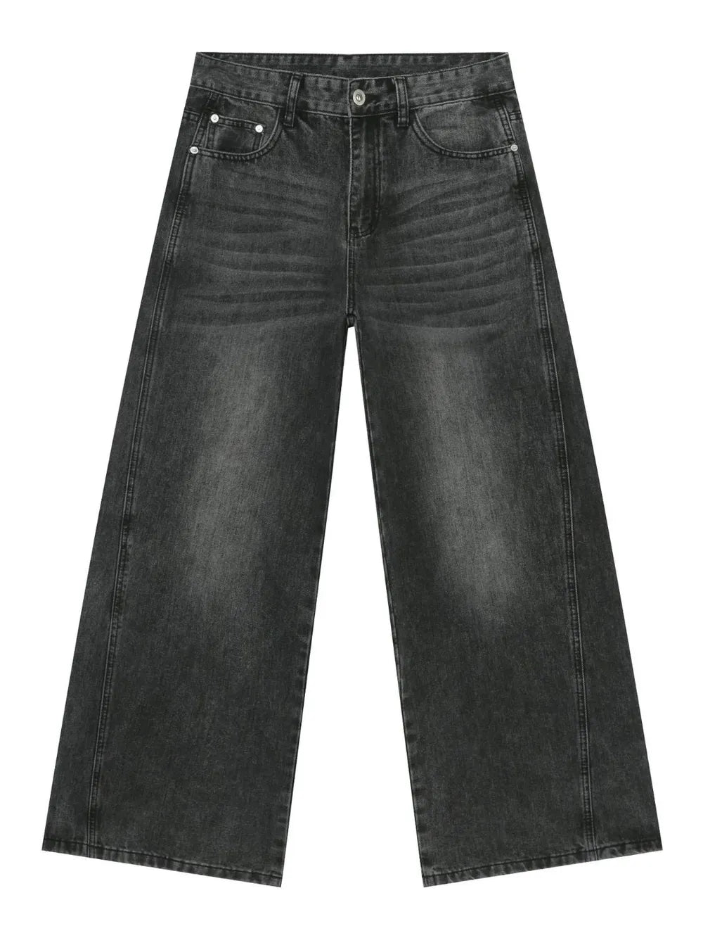 TEEK - Mens Dark Wide Leg Jeans JEANS TEEK Trend