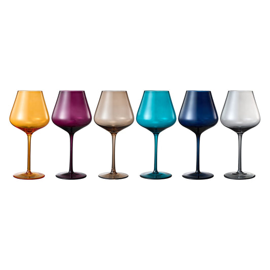 TEEK - Stagioni Stemmed Wine Glassware Set | Autumn HOME DECOR TEEK KS