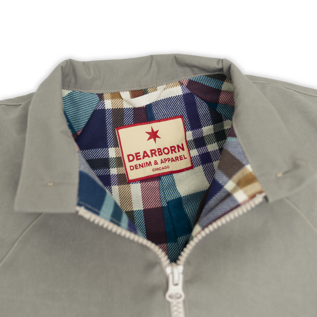 TEEK - Harrington Jacket - Pewter Cream JACKET TEEK DDA