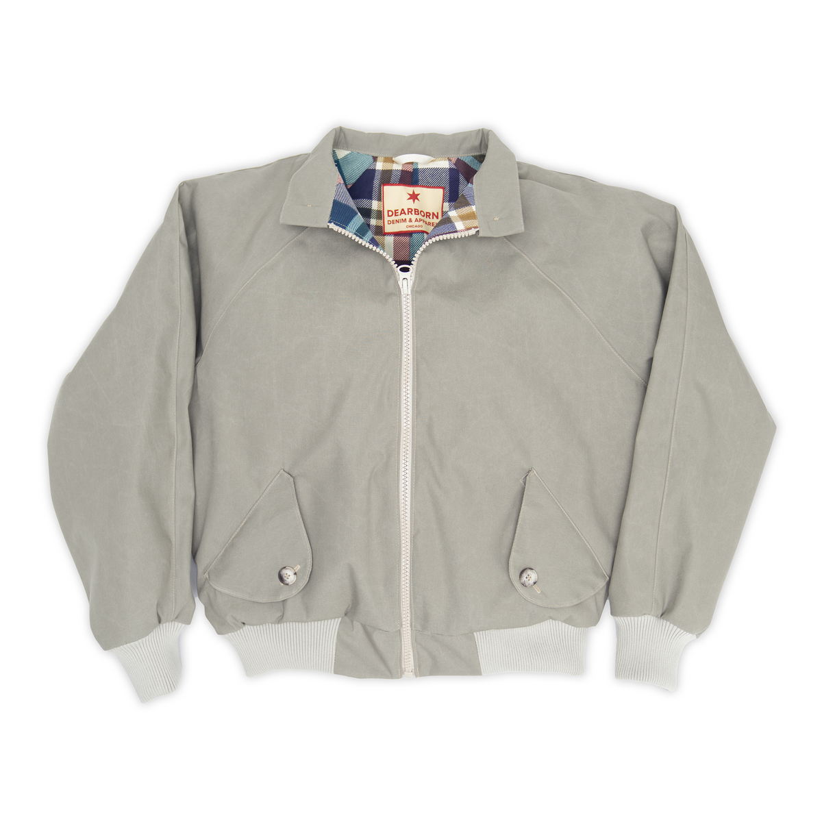TEEK - Harrington Jacket - Pewter Cream JACKET TEEK DDA