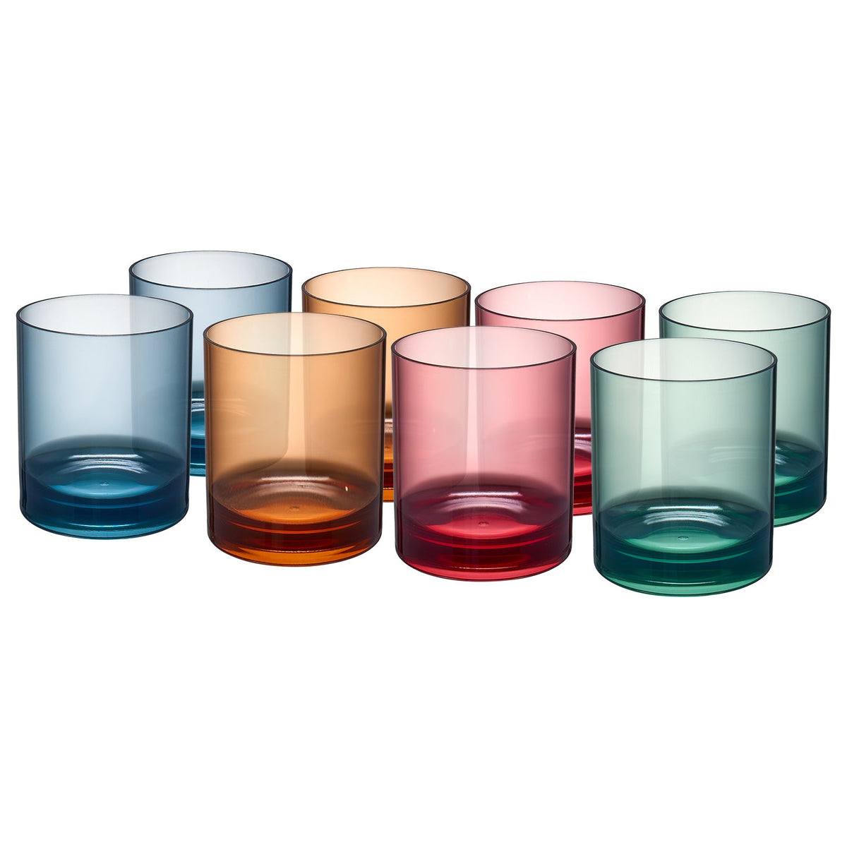 TEEK - Eze Acrylic Lowball Tumbler Glassware Set HOME DECOR TEEK KS
