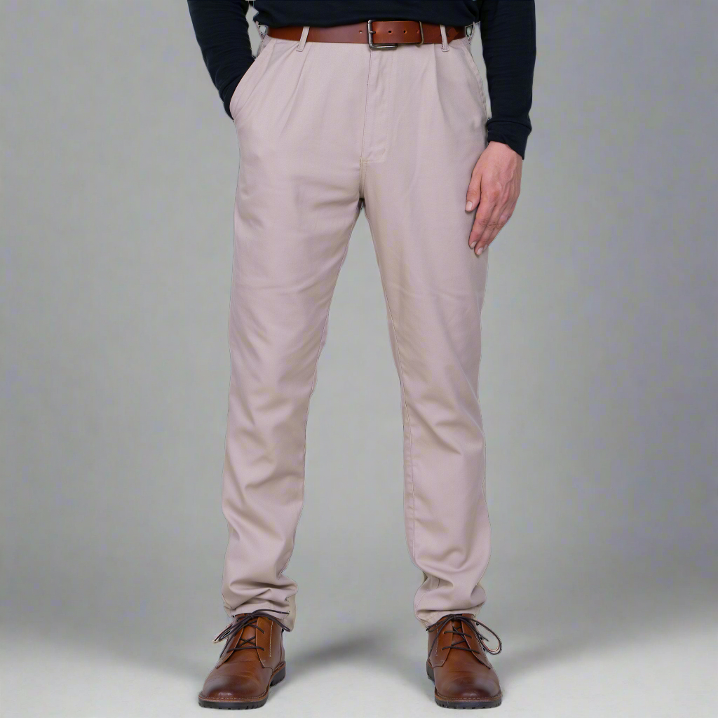 TEEK - High Rise Chino - Khaki PANTS TEEK DDA 30 30