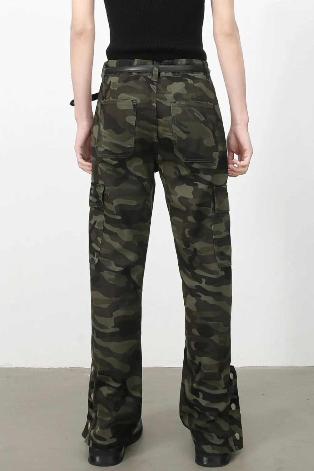 TEEK - Mens Camouflage Pocketed Jeans JEANS TEEK Trend