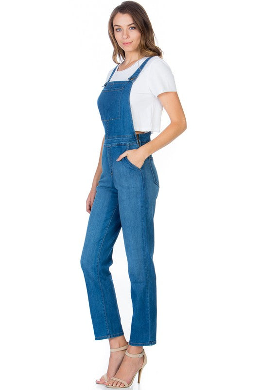 TEEK - Womens Denim Wash Overalls OVERALLS TEEK FG