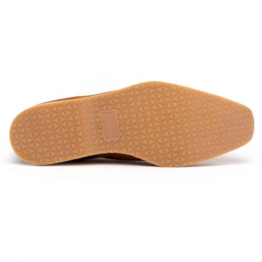 11-020-CGN MEO 3 Sueded Goatskin Penny Loafer, Cognac Shop TEEK ZI