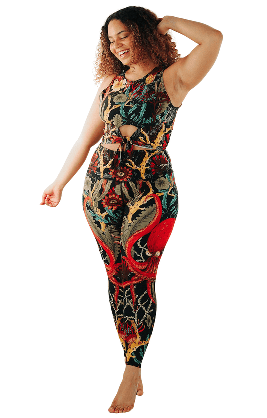 TEEK - YD Legging - Coral My Name PANTS TEEK YD