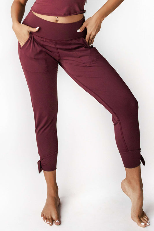 TEEK - Sunday Jogger - Maroon PANTS TEEK YD 2XS