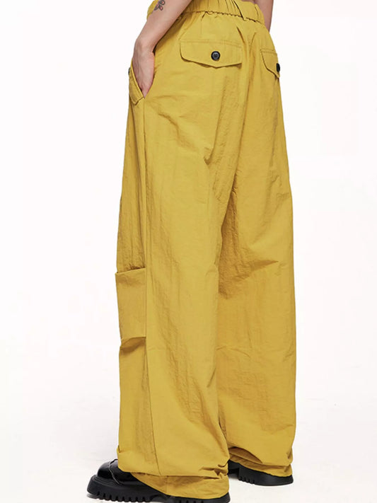 Men's Relaxed Fit Lightweight Cargo Pants Trendsi