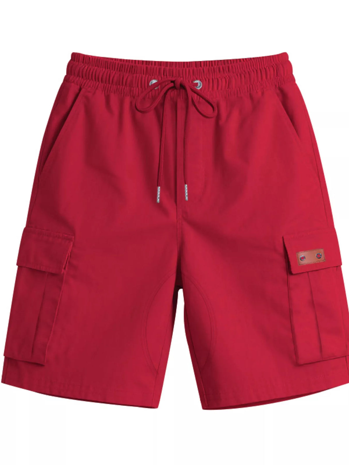 TEEK - Mens Full Size Cargo Shorts with Drawstring Plus Size SHORTS TEEK Trend