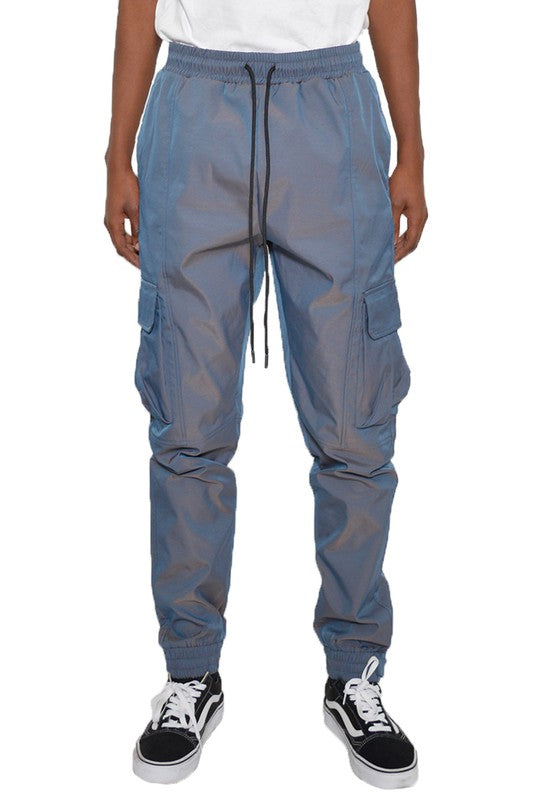 TEEK - MENS PEACOCK IRIDESCEINT JOGGER PANTS PANTS TEEK FG