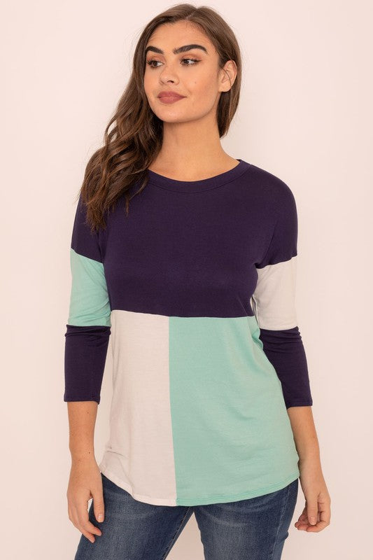 TEEK - Color Block Tunic TOPS TEEK FG