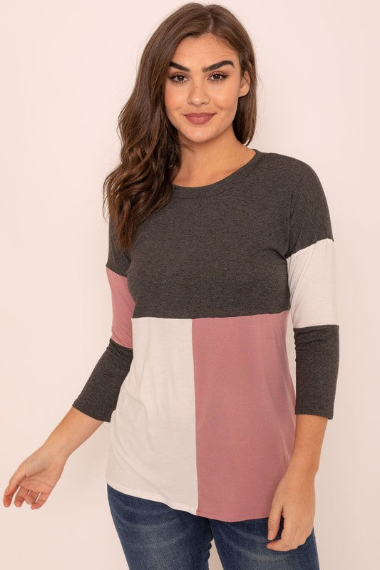 TEEK - Color Block Tunic TOPS TEEK FG