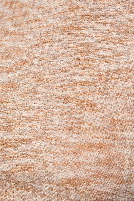 TEEK - Mocha Sleeveless Mock Neck Band Top TOPS TEEK FG