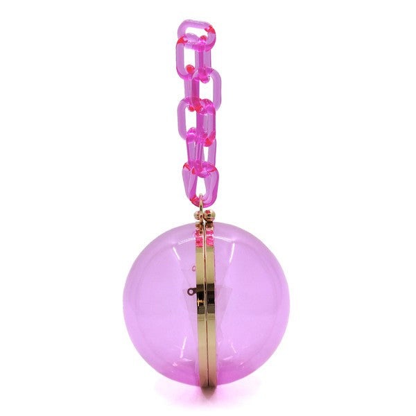 TEEK - See Thru Ball Chain Bag BAG TEEK FG