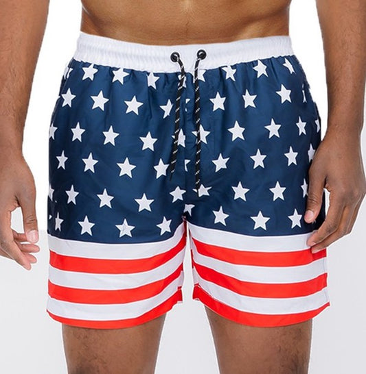 TEEK - American Flag Swim Shorts SWIMWEAR TEEK FG S