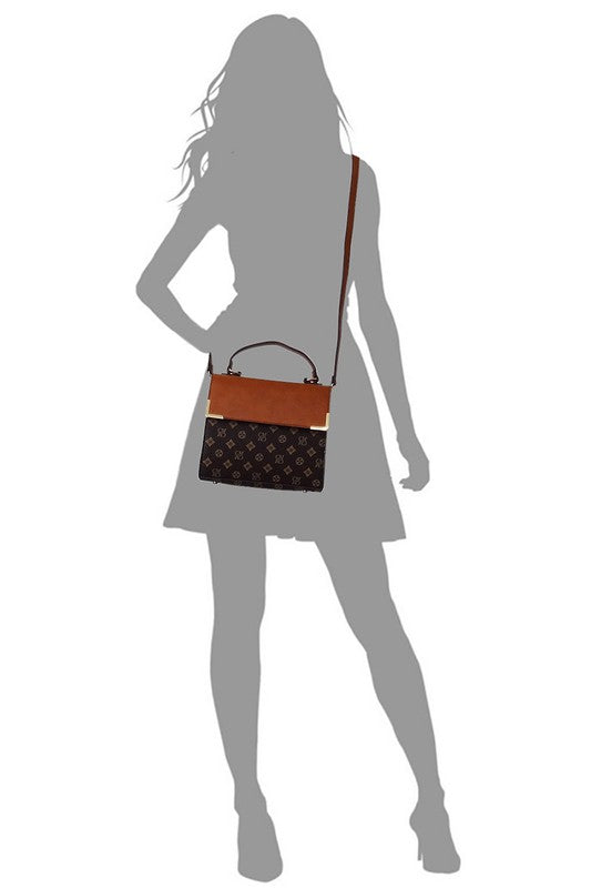 TEEK - CM Monogram Top Handle Satchel BAG TEEK FG