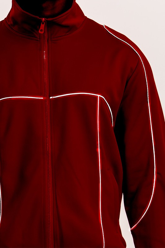 TEEK - Mens Reflective Piping Track Set SET TEEK FG