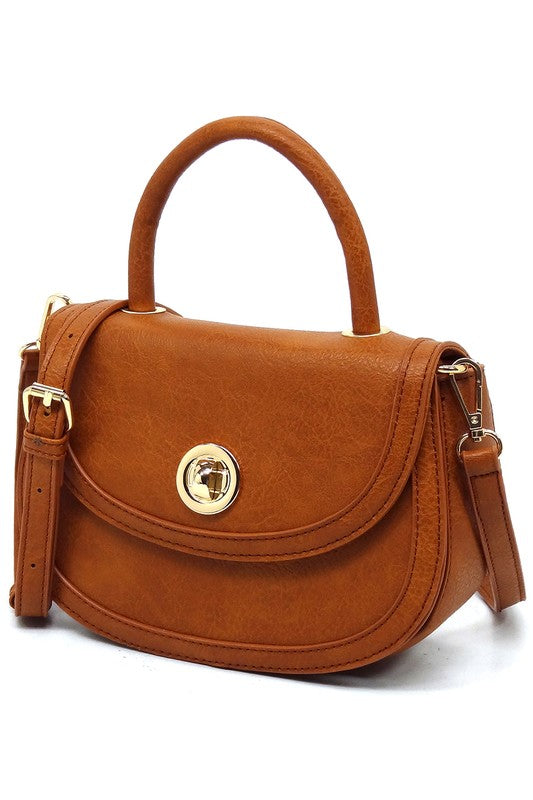 TEEK - Fashion Flap Saddle Satchel BAG TEEK FG