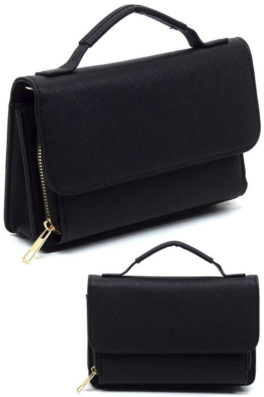 TEEK - Mini Crossbody Bag Cell Phone Purse BAG TEEK FG BLACK