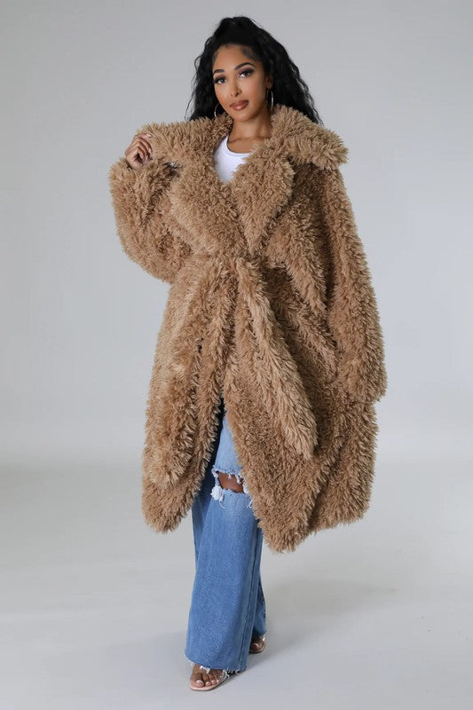 TEEK - The Fuzzy Heavy Coat COAT TEEK FG