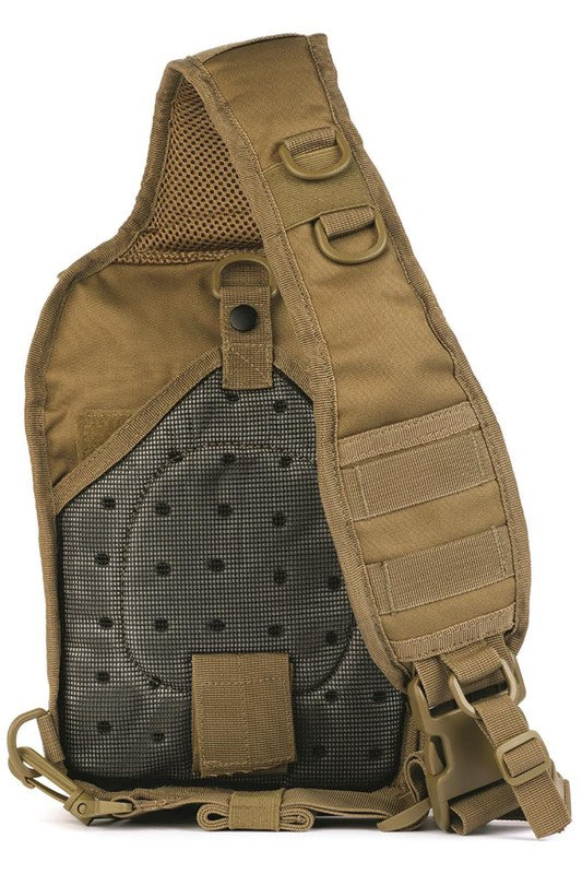 TEEK - Military Canvas Concealed Sling Backpack TEEK FG