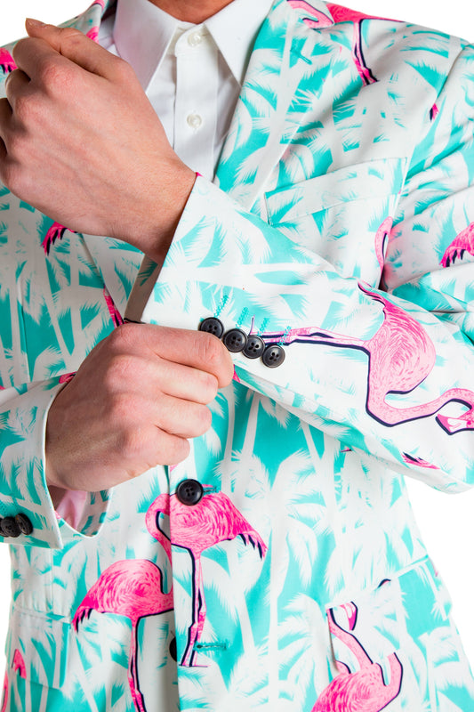 TEEK - El Flamenco | Tropical Flamingo Print Suit SET TEEK SH