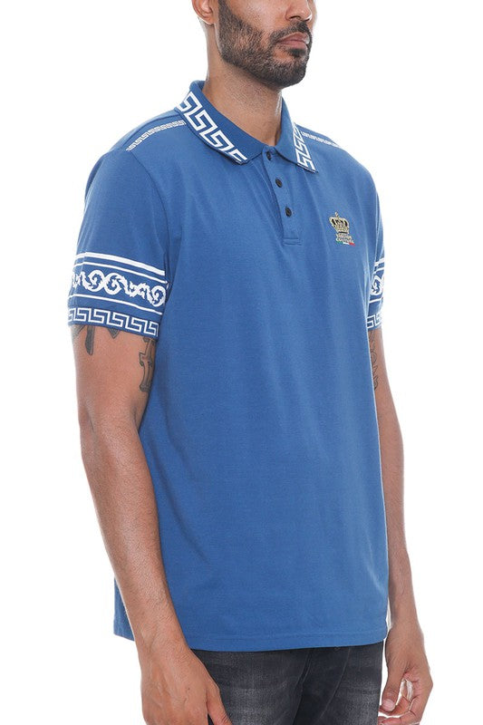 TEEK - Version Couture Polo Button Down Shirt TOPS TEEK FG