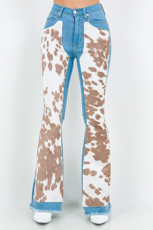 TEEK - Light Denim Rodeo Bell Bottom Jeans JEANS TEEK FG 3