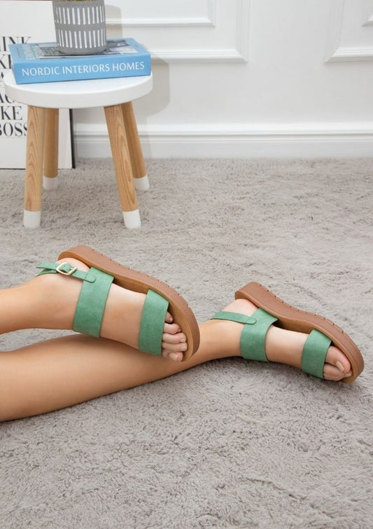 TEEK - VERA 2 SANDALS SHOES TEEK FG Green 7