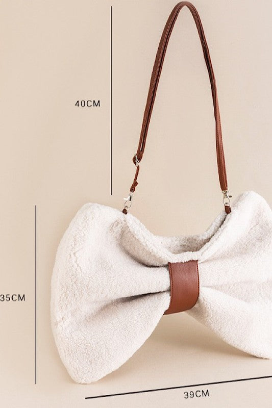 TEEK - Cream Bow Shoulder bag BAG TEEK FG