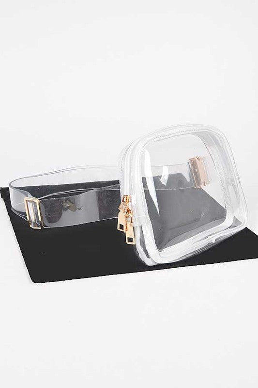 TEEK - Transparent Cleaered Convertible Stadium Fanny Bag BAG TEEK FG