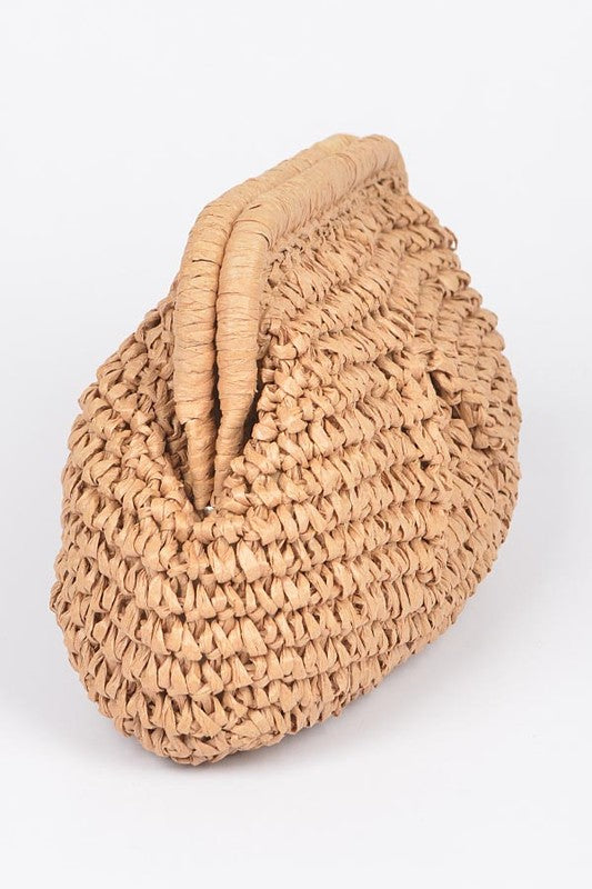 TEEK - Color Straw Crossbody Bag BAG TEEK FG