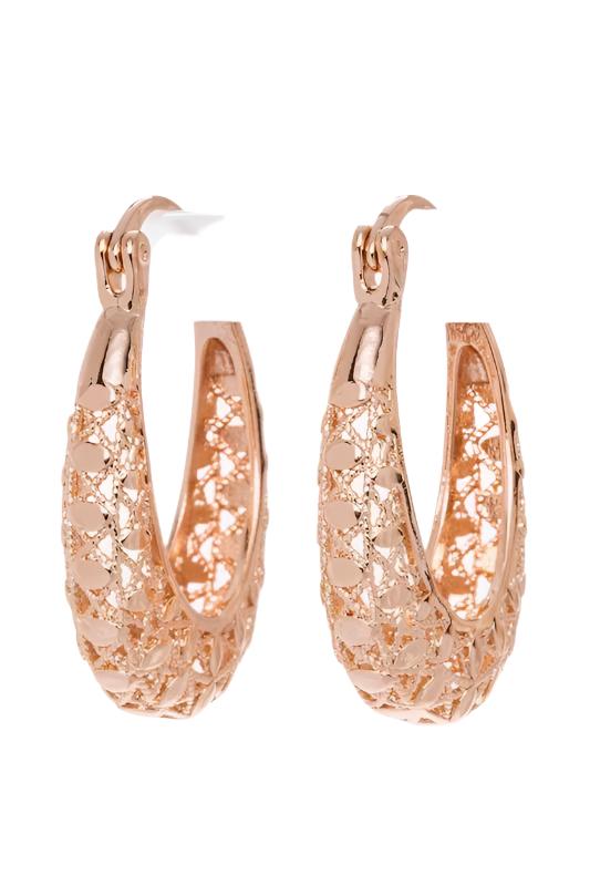 TEEK - Laser Engraved Stainless Steel Hoop Earrings JEWELRY TEEK FG