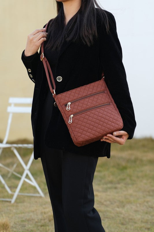 TEEK - MKF Collection Solid Quilted Cotton Bag BAG TEEK FG