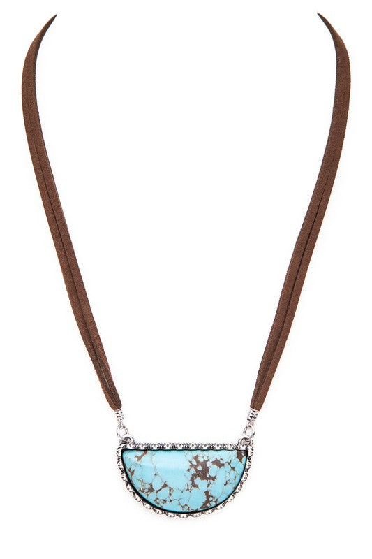 TEEK - Stone Pendant Western Necklace JEWELRY TEEK FG