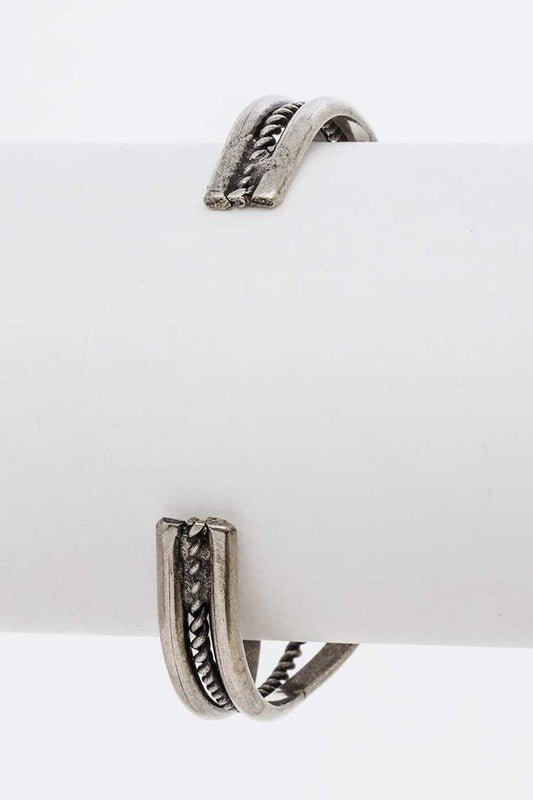 TEEK - Oval Stone Bangle JEWELRY TEEK FG