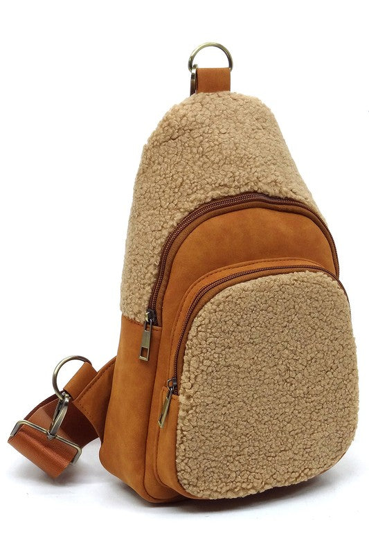TEEK - Terry Fur Sling Bag Backpack BAG TEEK FG