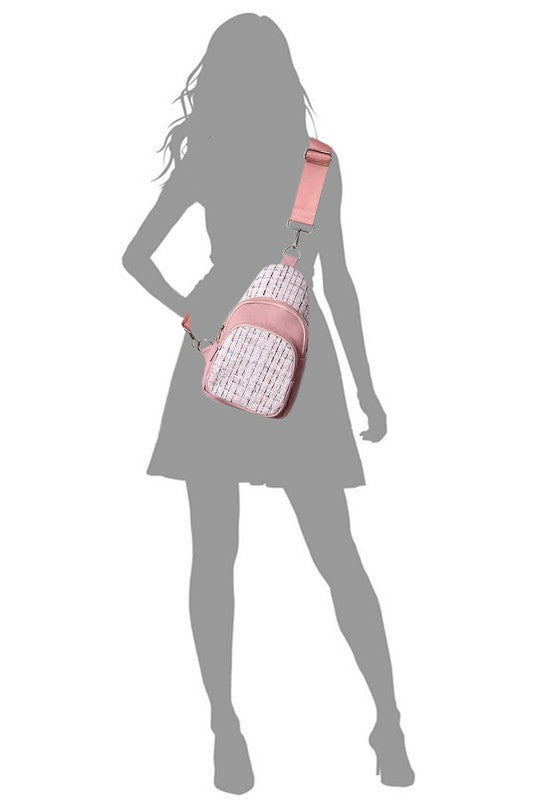 TEEK - Tweed Sling Bag Backpack BAG TEEK FG