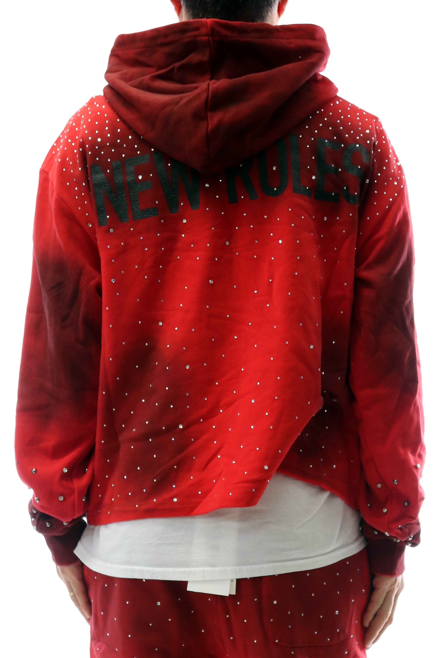 TEEK - SYNTH French Terry Long Sleeve Crop Top Pullover Hoodie only TOPS TEEK LTK