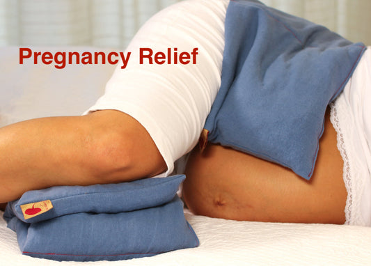 TEEK - Hot Cherry Double Square Pillow Blue Denim PILLOW TEEK HCP