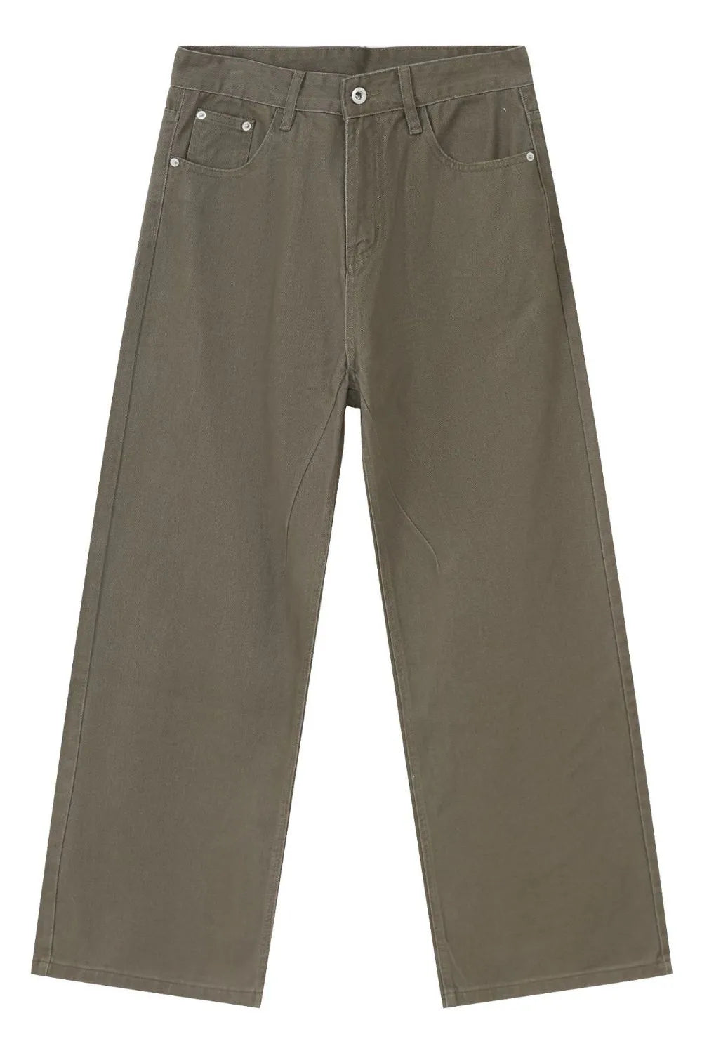 TEEK - Mens Taupe Baggy Pocketed Jeans JEANS TEEK Trend