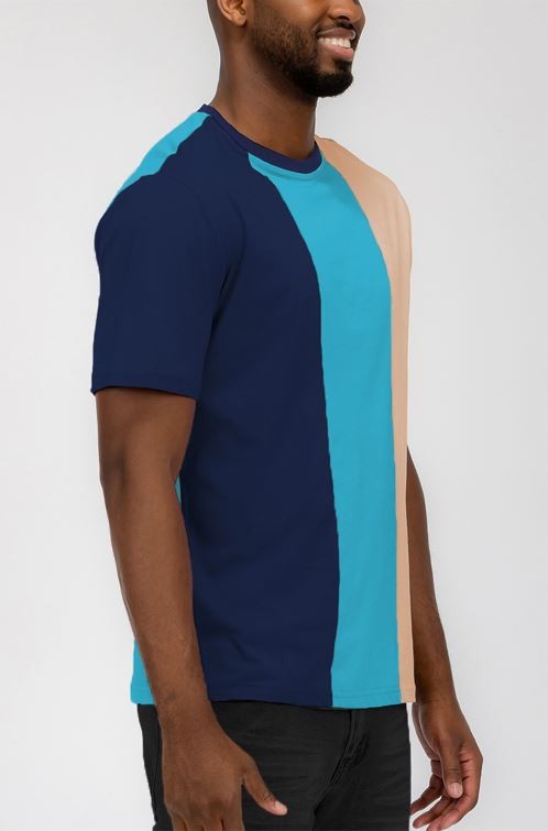 TEEK - Mens Color Block T Shirt TOPS TEEK FG