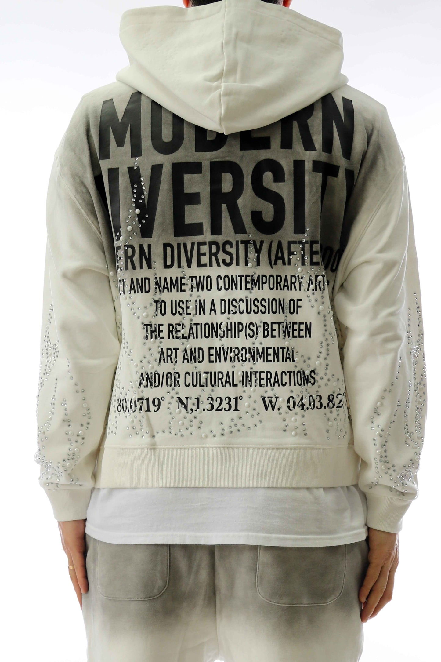 TEEK -SMUDGE French Terry Long Sleeve Crop Top Full Zip Hoodie JACKET TEEK LTK