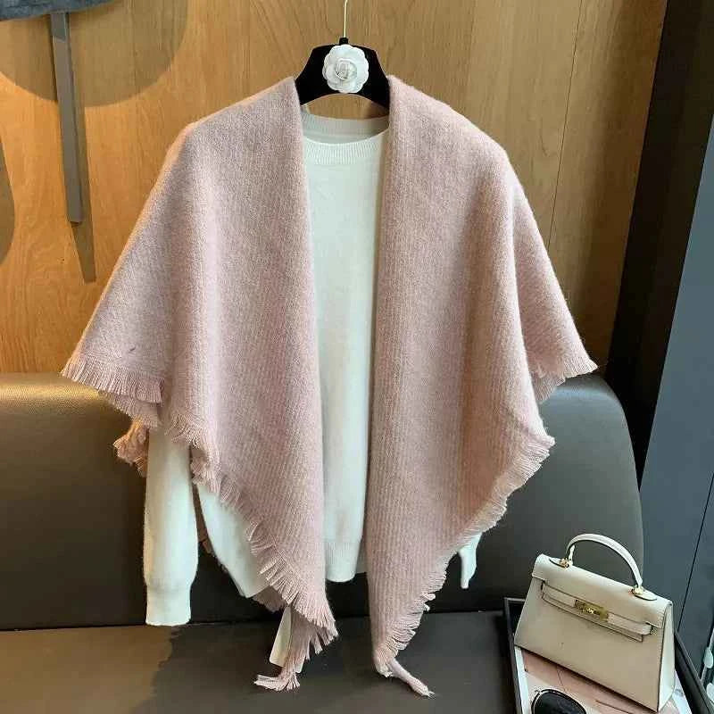 TEEK - Thick Tassel Triangle Shawl Scarf SCARF TEEK Trend