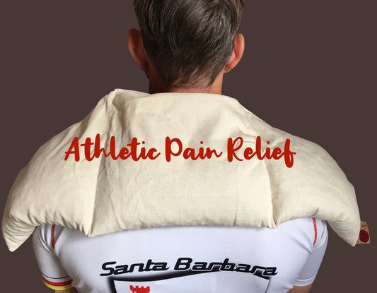 TEEK - Hot Cherry Triple Square Pillow Natural Denim PILLOW TEEK HCP