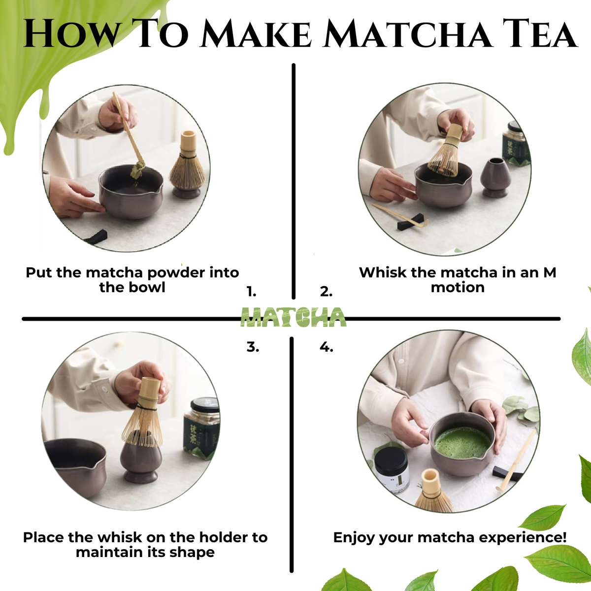 TEEK - Japanese Matcha Set | Cream HOME DECOR TEEK KS