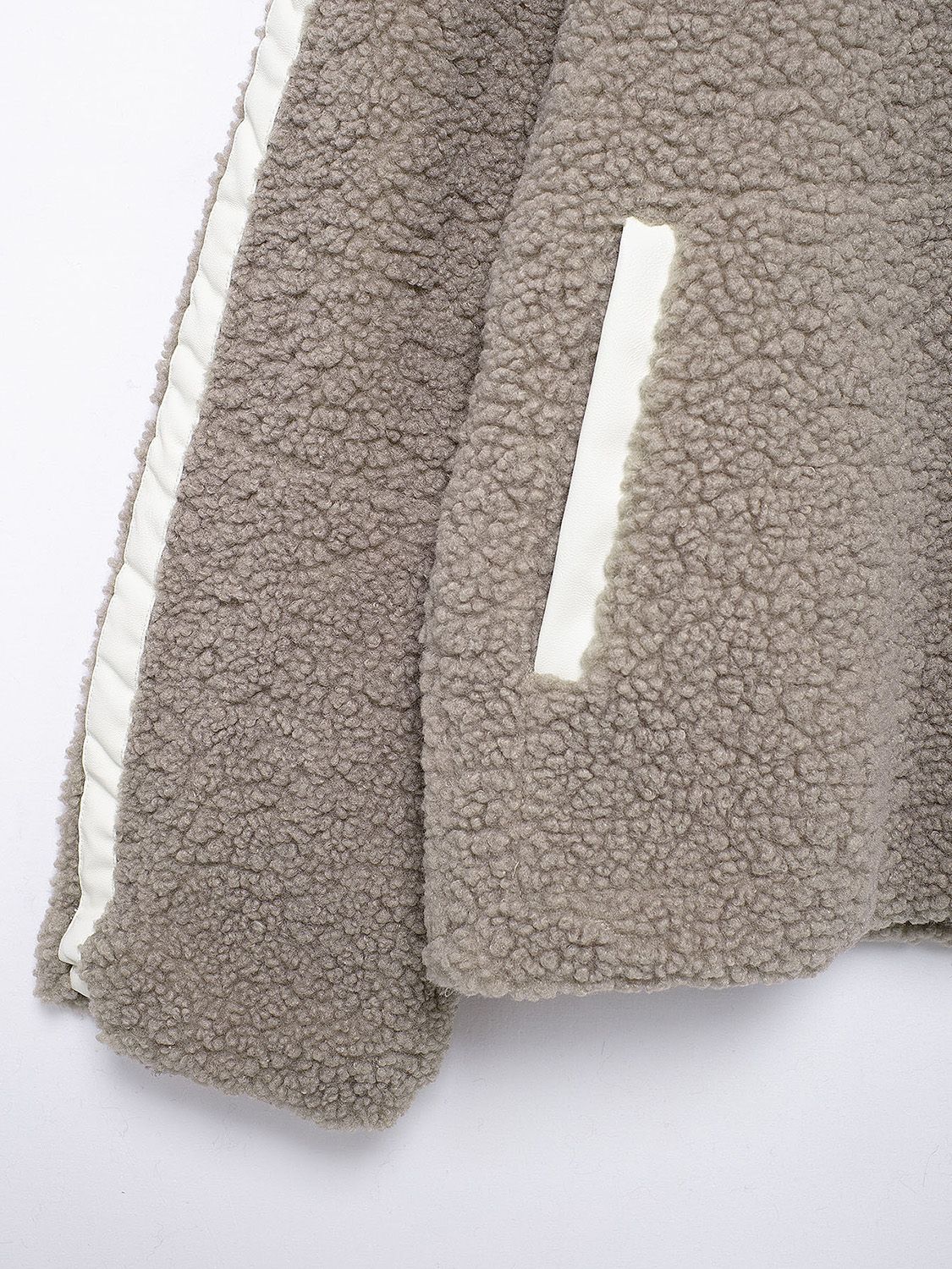 TEEK - Zip Up Turtleneck Long Sleeve Plush Jacket JACKET TEEK Trend