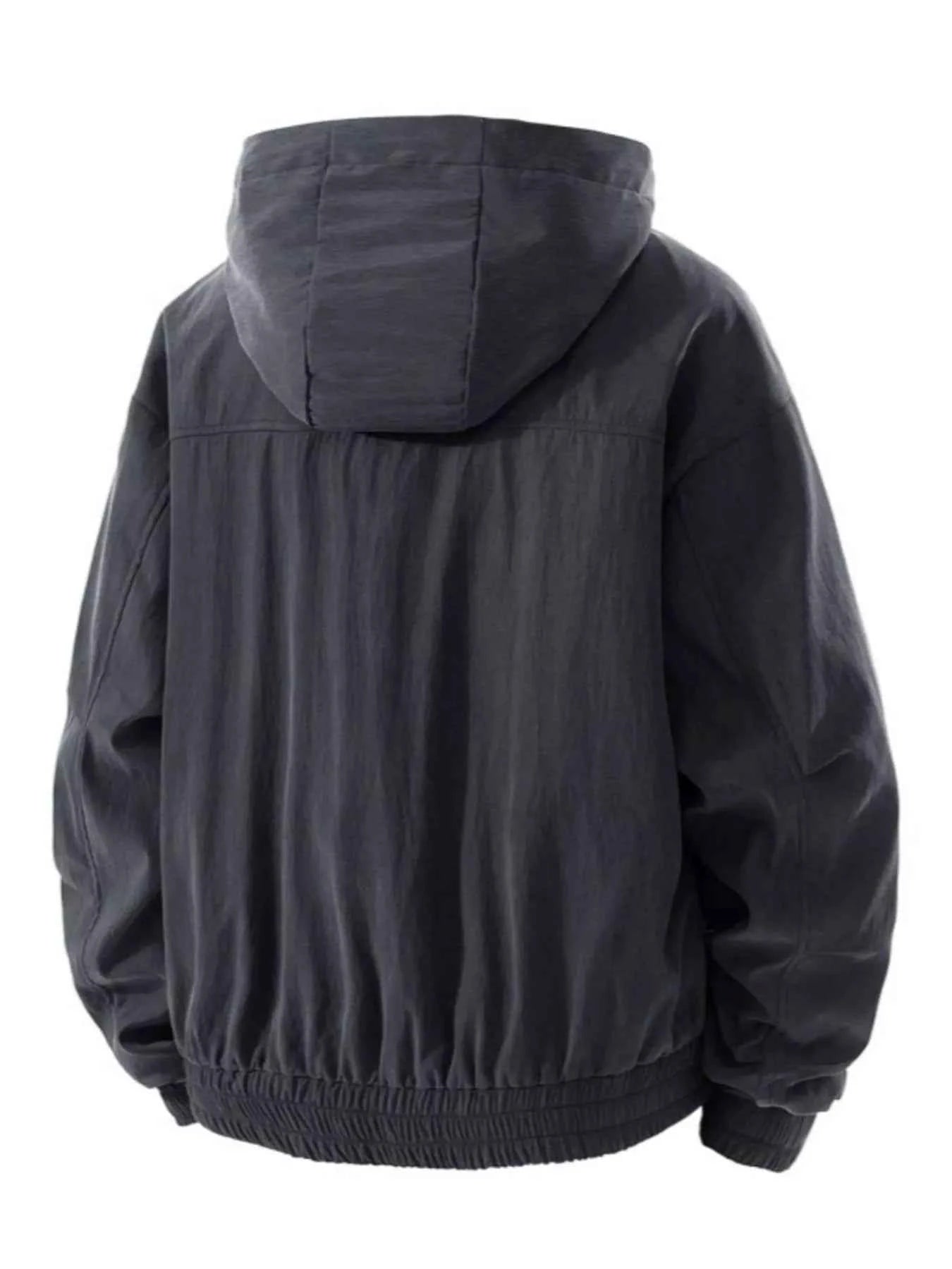 TEEK - Mens Plus Size Casual Hooded Lightweight Windbreaker Jacket JACKET TEEK Trend