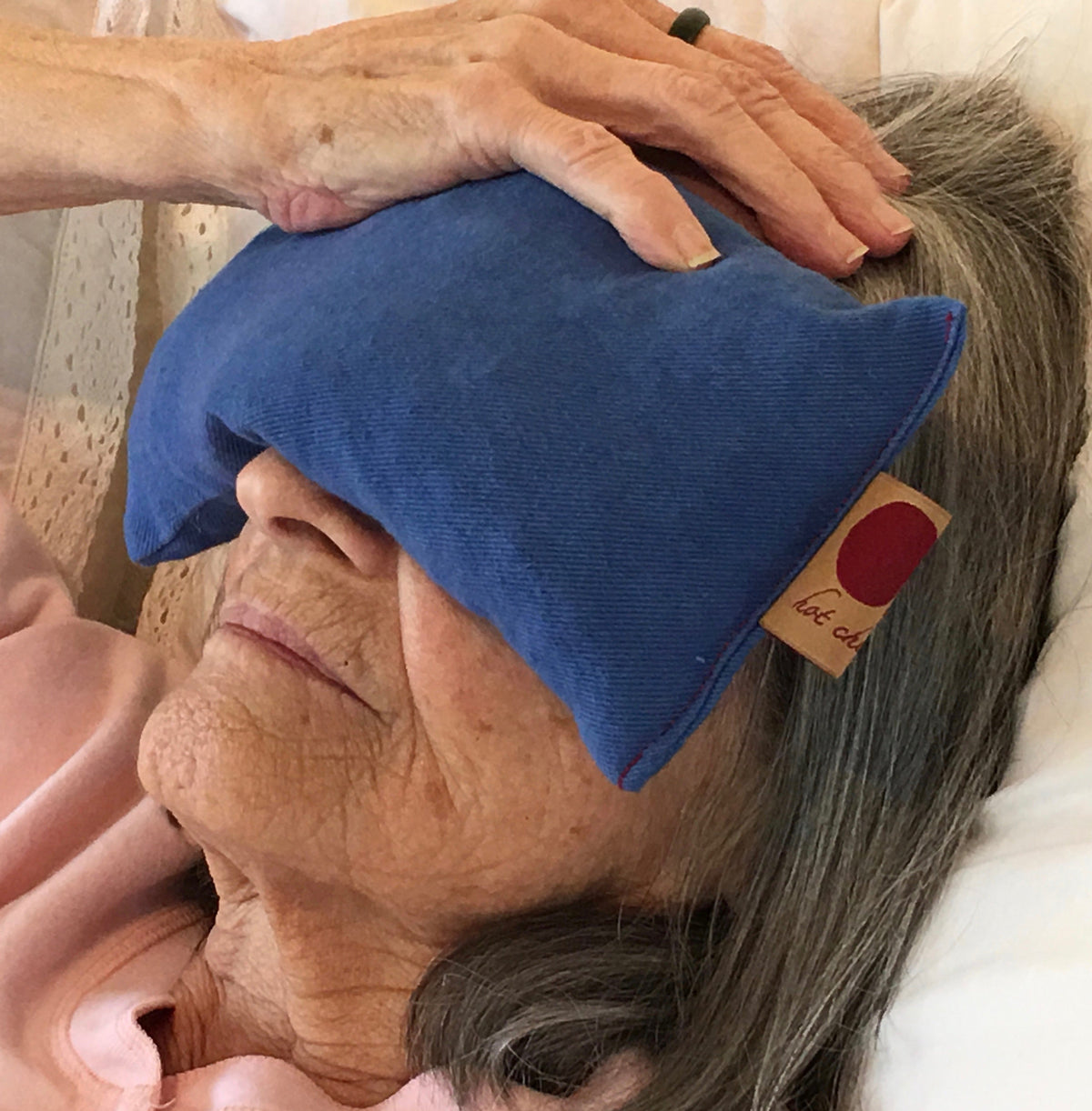 TEEK - Hot Cherry Eye Pillow Blue Denim PILLOW TEEK HCP